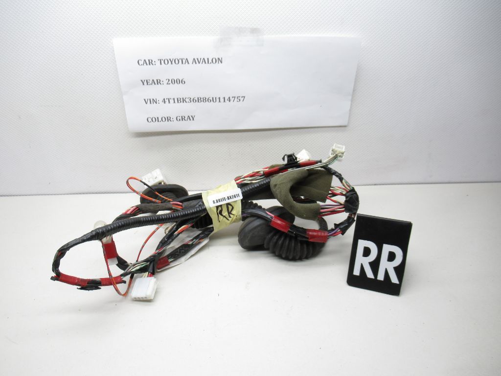 2005 - 2012 Toyota Avalon Rear Right Door Wiring Harness Wire 82153-AC030 OEM