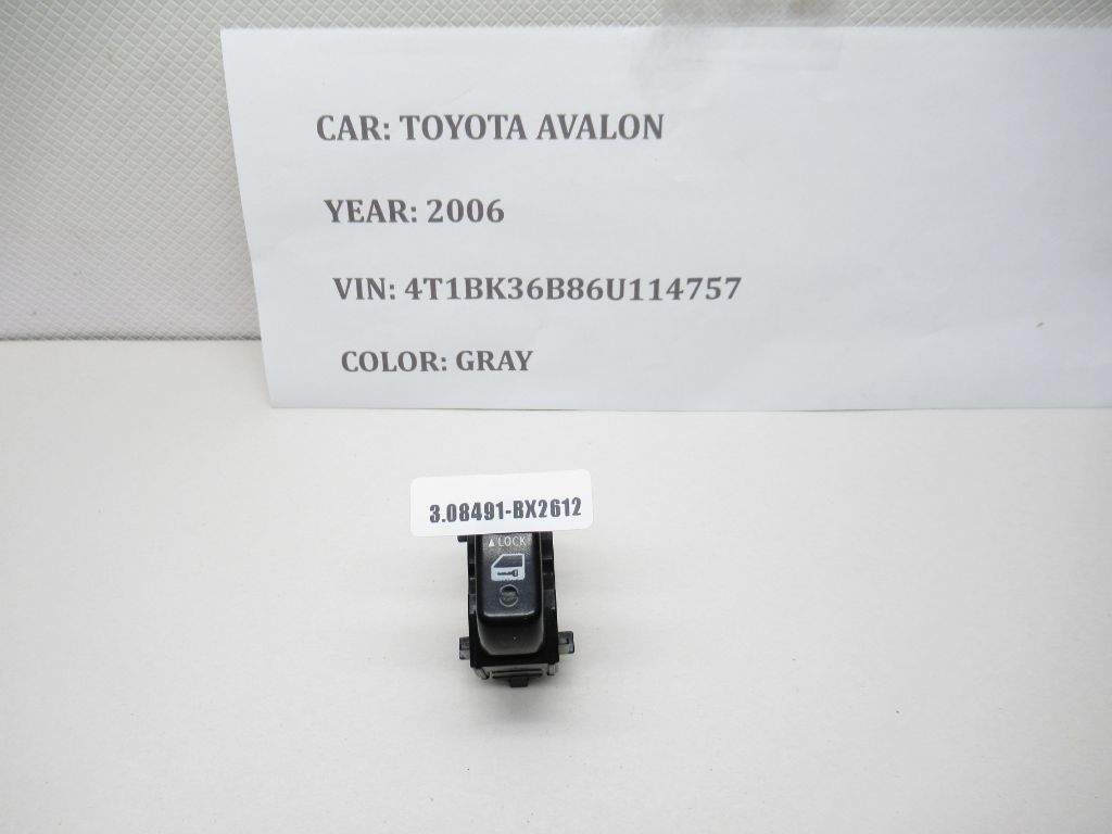 2005 - 2009 Toyota Avalon Door Lock Switch OEM