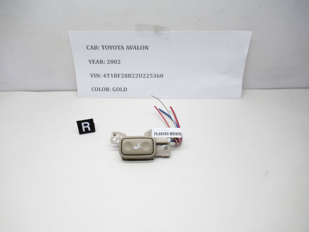 2000-2004 Toyota Avalon Front Right Seat Lumbar Switch 84920-0E010 OEM