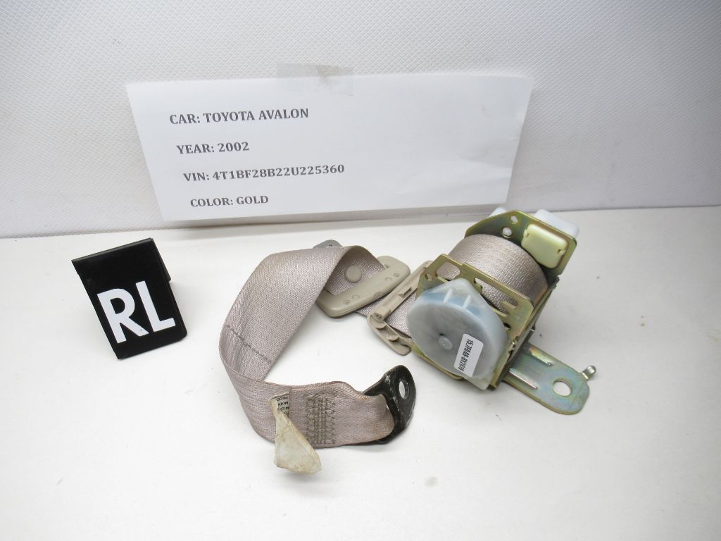 2000-2004 Toyota Avalon Seat Belt Retractor Rear Left Side DK703247 OEM