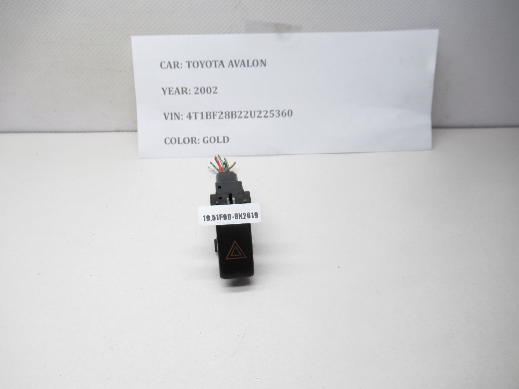 2000-2004 Toyota Avalon Hazard Switch 153383 OEM