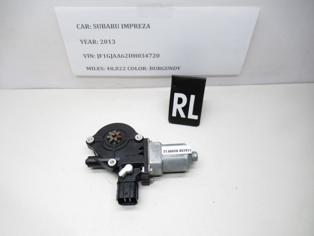 2012-2016 Subaru Impreza Rear Left Door Window Motor 62188FL010 OEM