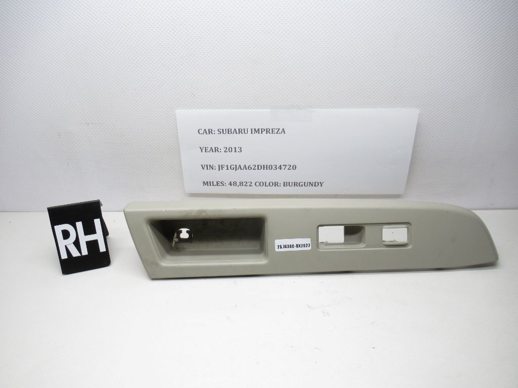 2012-2016 Subaru Impreza Right Power Window Switch 94263FJ020 OEM