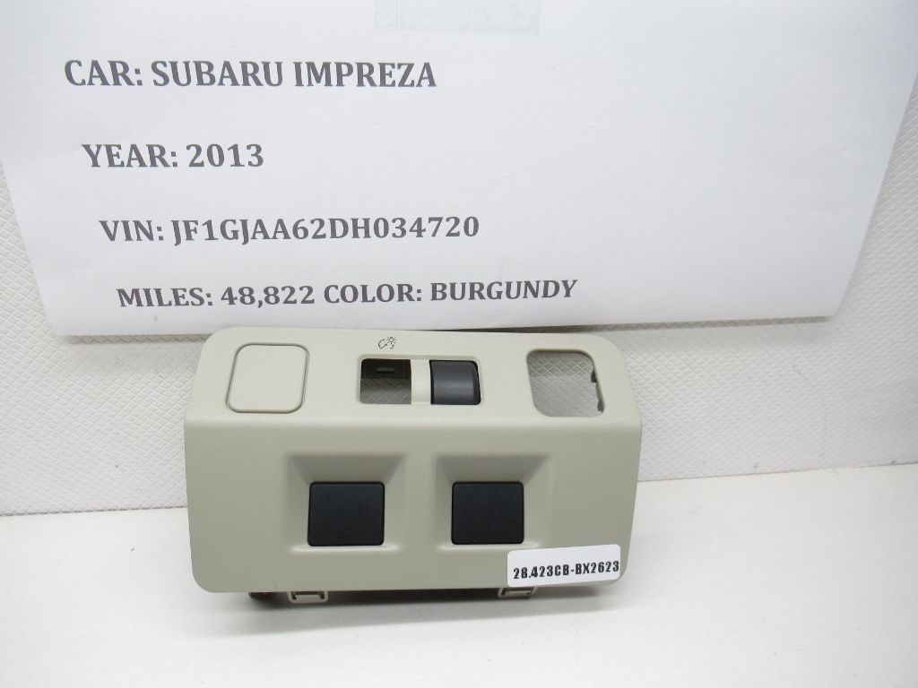 2012-2013 Subaru Impreza Dimmer Switch Trim Bezel 66075FJ030 OEM