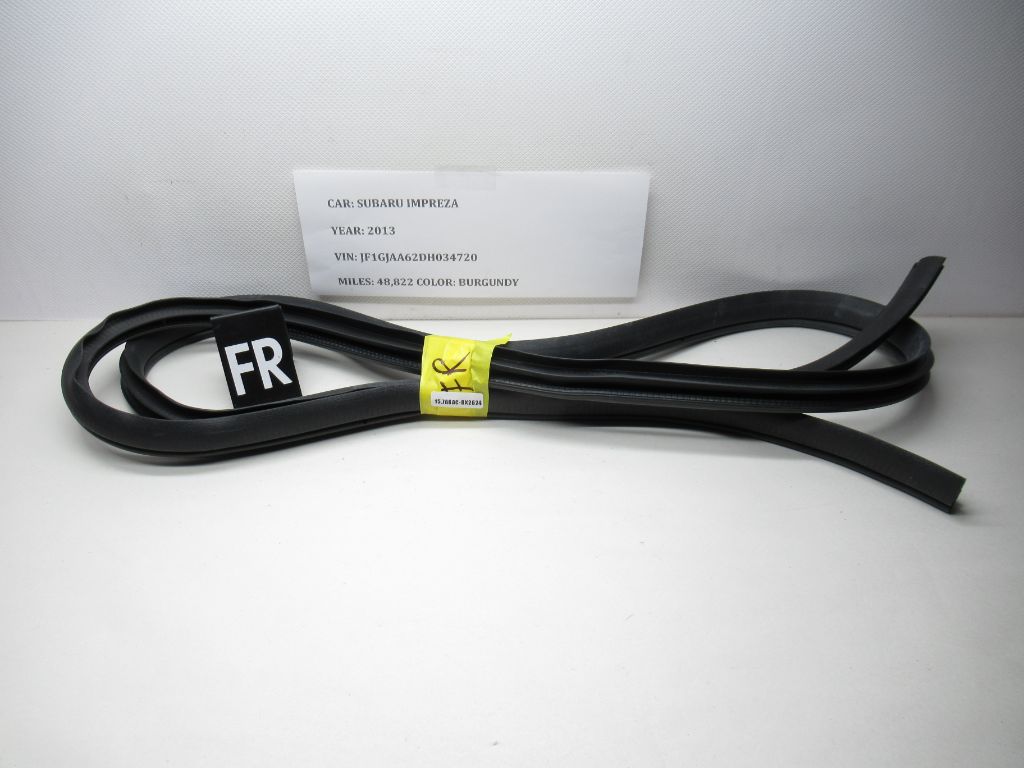 2012-2016 Subaru Impreza Front Right Door Weather Strip Seal 63511FJ000 OEM