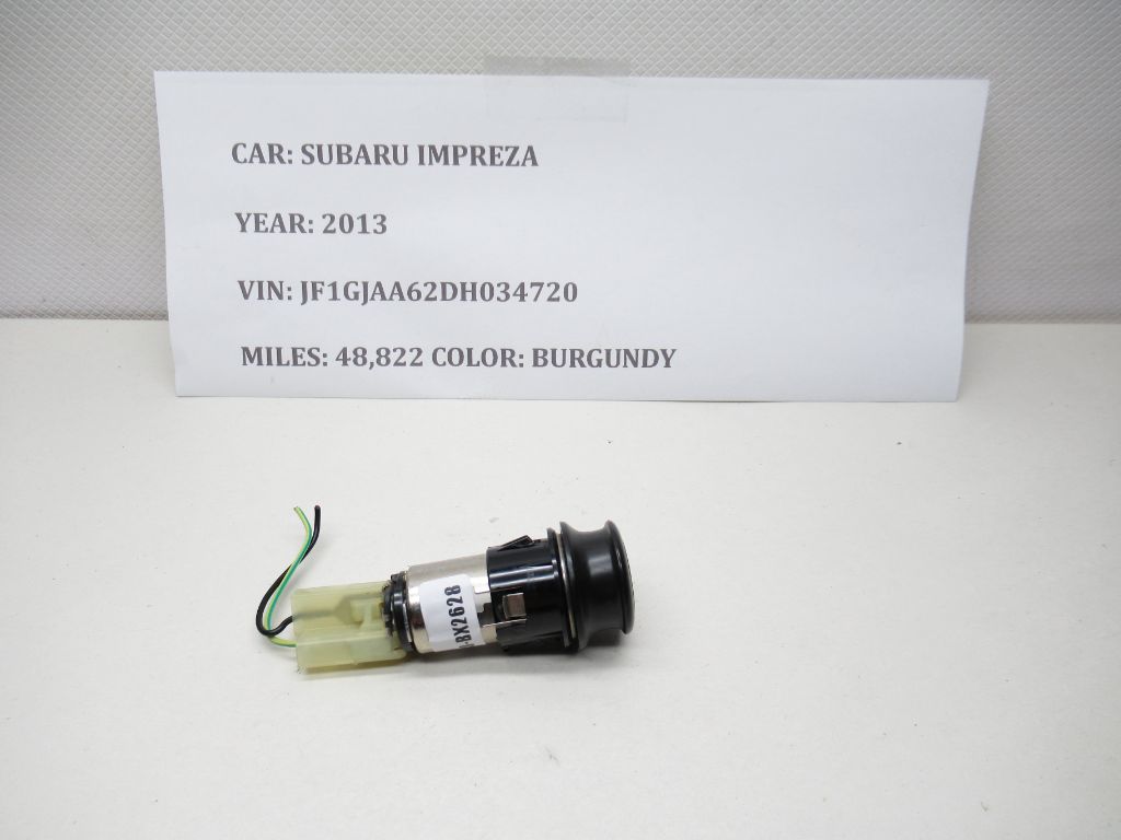 2012-2016 Subaru Impreza Cigarette Lighter Socket Outlet 86711FA060 OEM