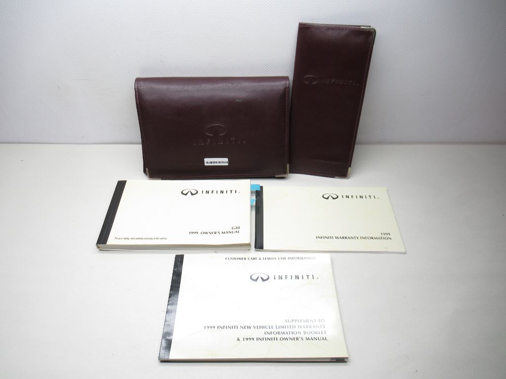 1997-2003 Infiniti QX4 Owner's Manual  Book  OEM