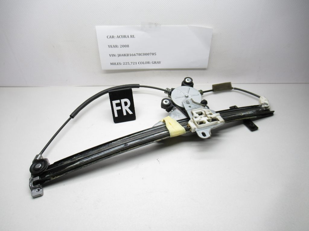 2005-2012 Acura RL Front  Right Power Window Regulator W/Motor 72210-SJA-A01 OEM