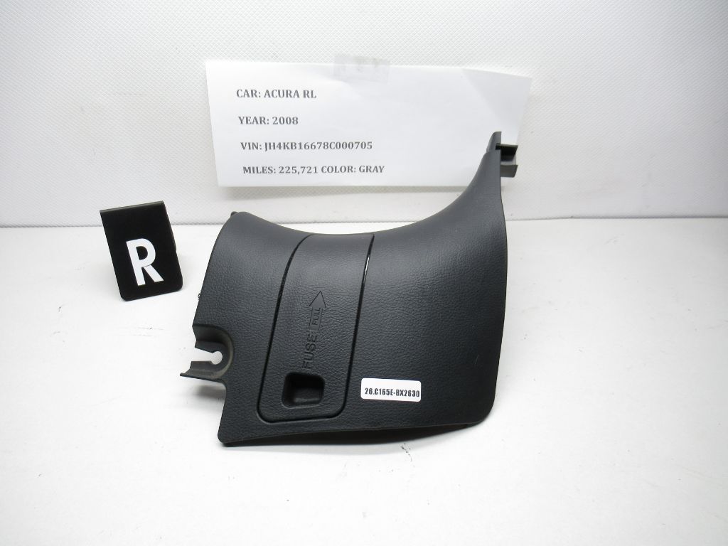 2005-2012 Acura RL Front Right Side Kick Panel Trim 83110-SJA OEM