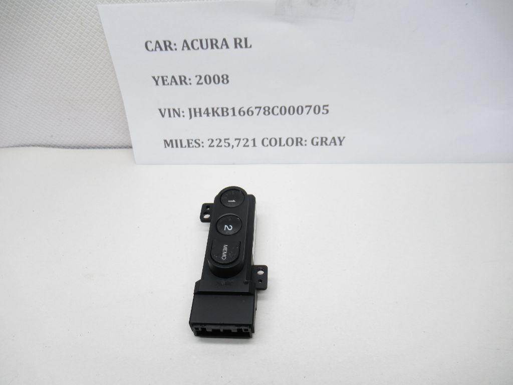 2005 - 2012 Acura RL Driver Seat Memory Control Switch Button 35961-SJA-A02 OEM