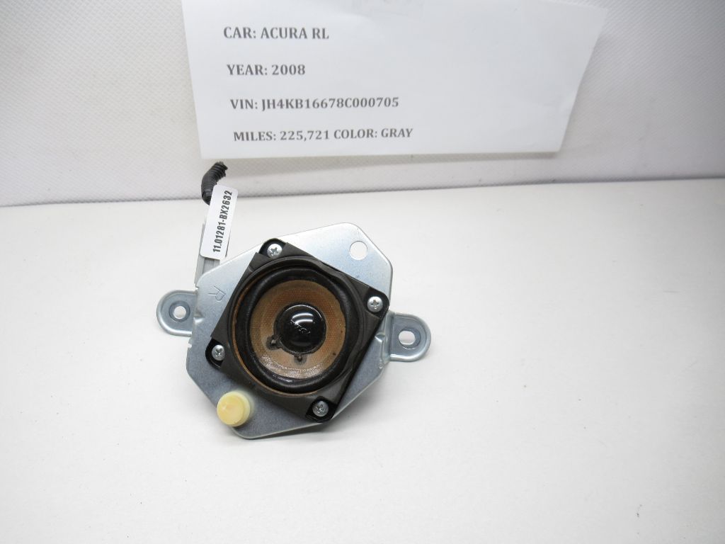 2005-2012 Acura RL Rear Right Side Deck Speaker Tweeter 39120-SJA-A81 OEM