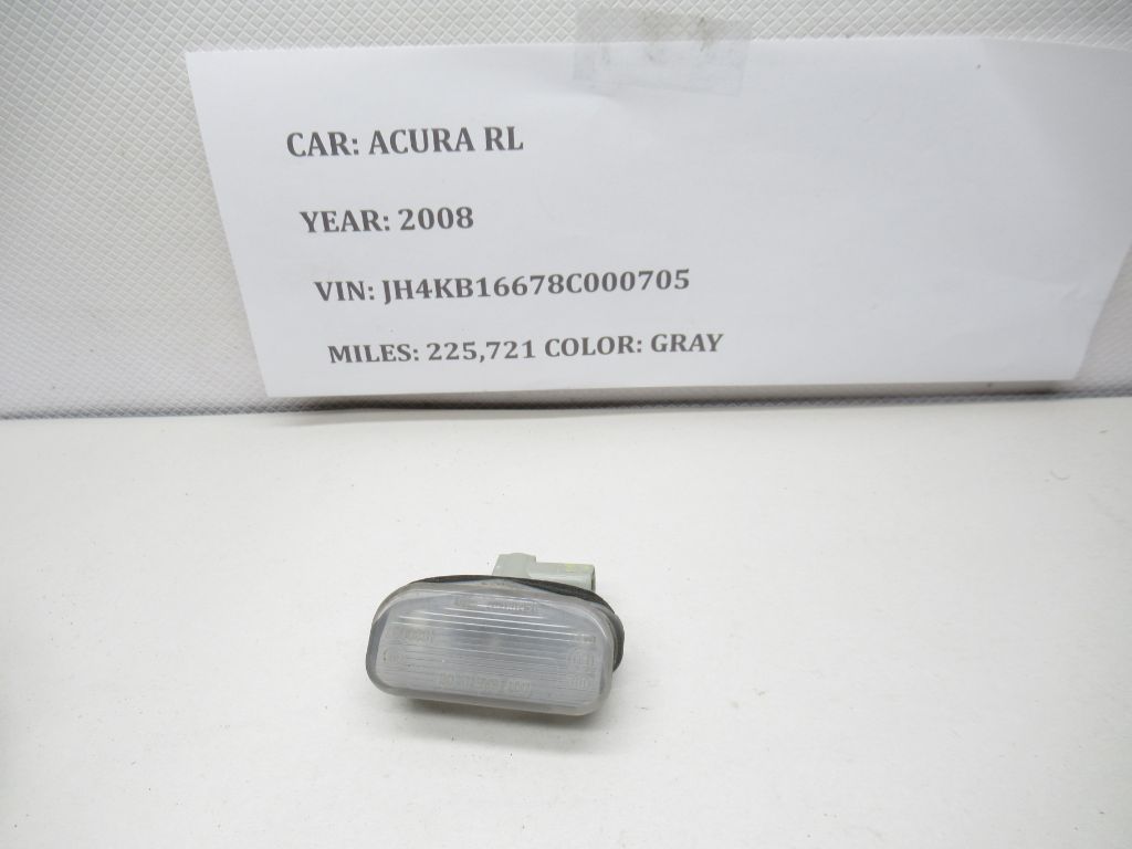 2005-2012 Acura RL License Plate Light 34102-SJA-013 OEM