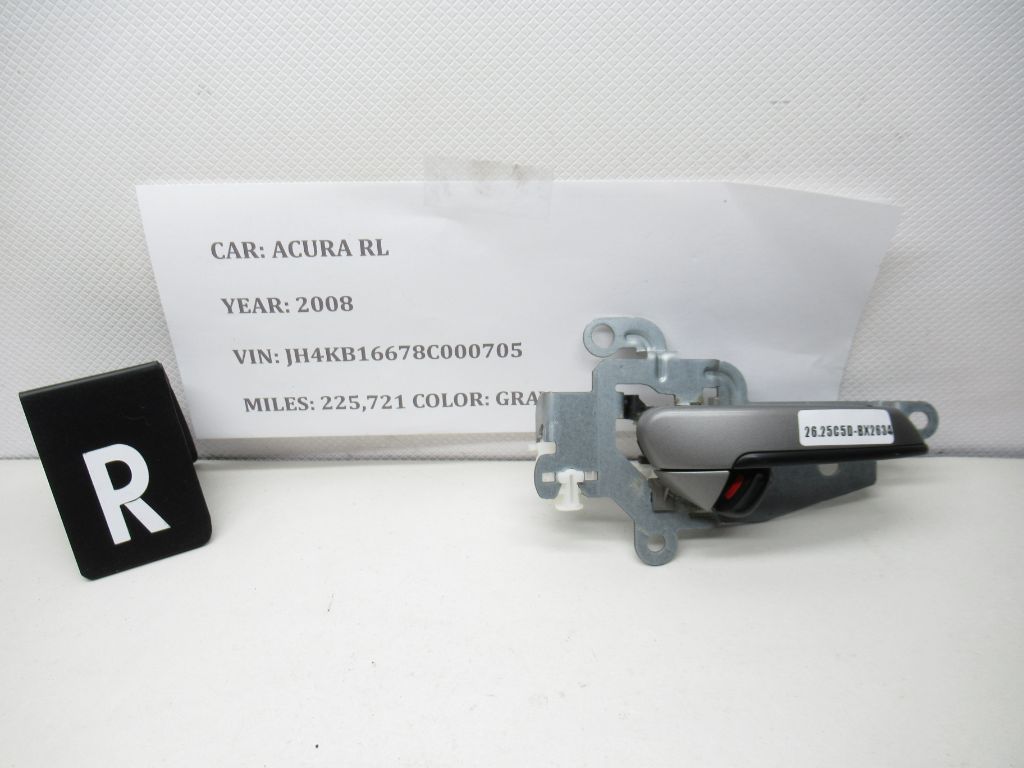 2005-2012 Acura RL  Right  Door Interior Handle 72120-SJA-013 OEM