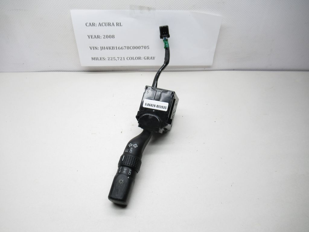 2003-2008 Acura RL Turn Signal Light Fog Stalk Switch Assembly M22658 OEM