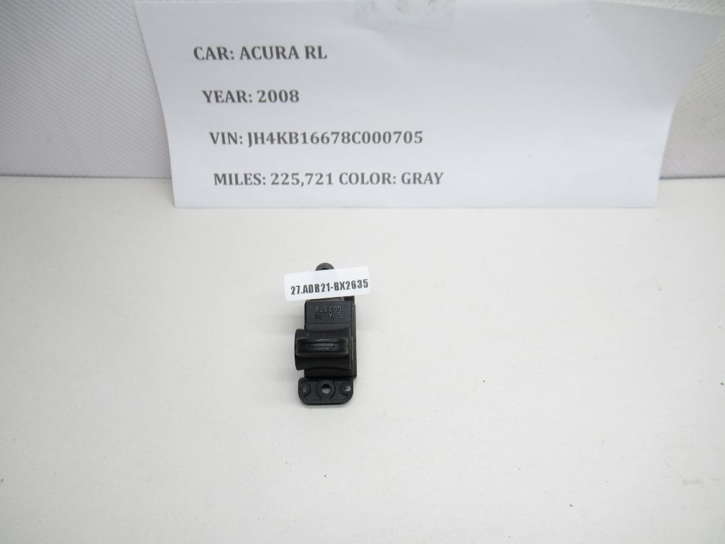 2005-2008 Acura RL Front Door Switch SJA-G03378 OEM