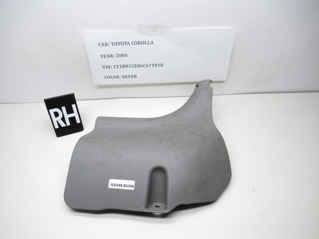 2005 - 2008 Toyota Corolla Kick Panel Passenger Side 62111-02100 OEM