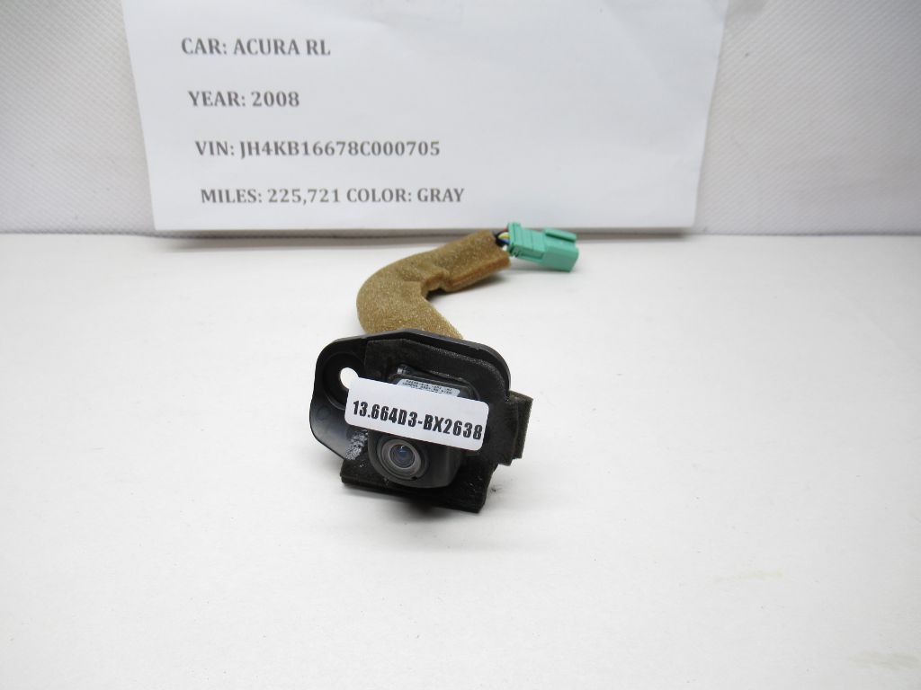 07-08 Acura RL Rear View Back Up Camera 39530-SJA-A51 OEM