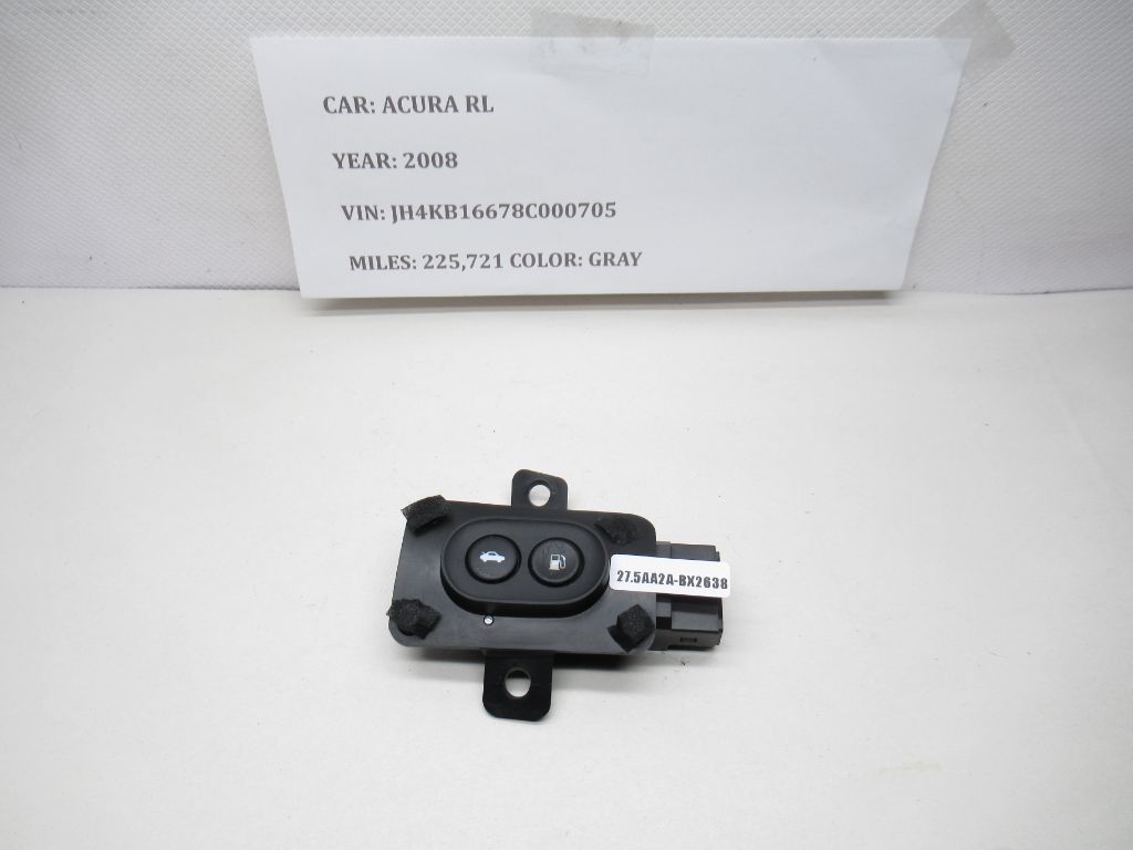 05-08 Acura RL Trunk Lid Fuel Gas Door Release Open Button Switch 5055T OEM