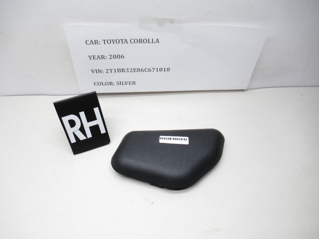 04-08 Toyota Corolla RH Trunk Lid Interior Cover Luggage 58773-02050-A OEM