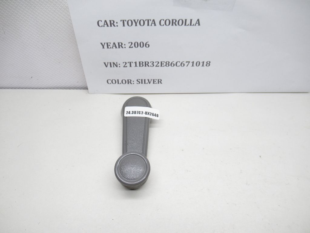 1998-2008 Toyota Corolla Manual Window Crank Door Handle Lever 69260-01020 OEM