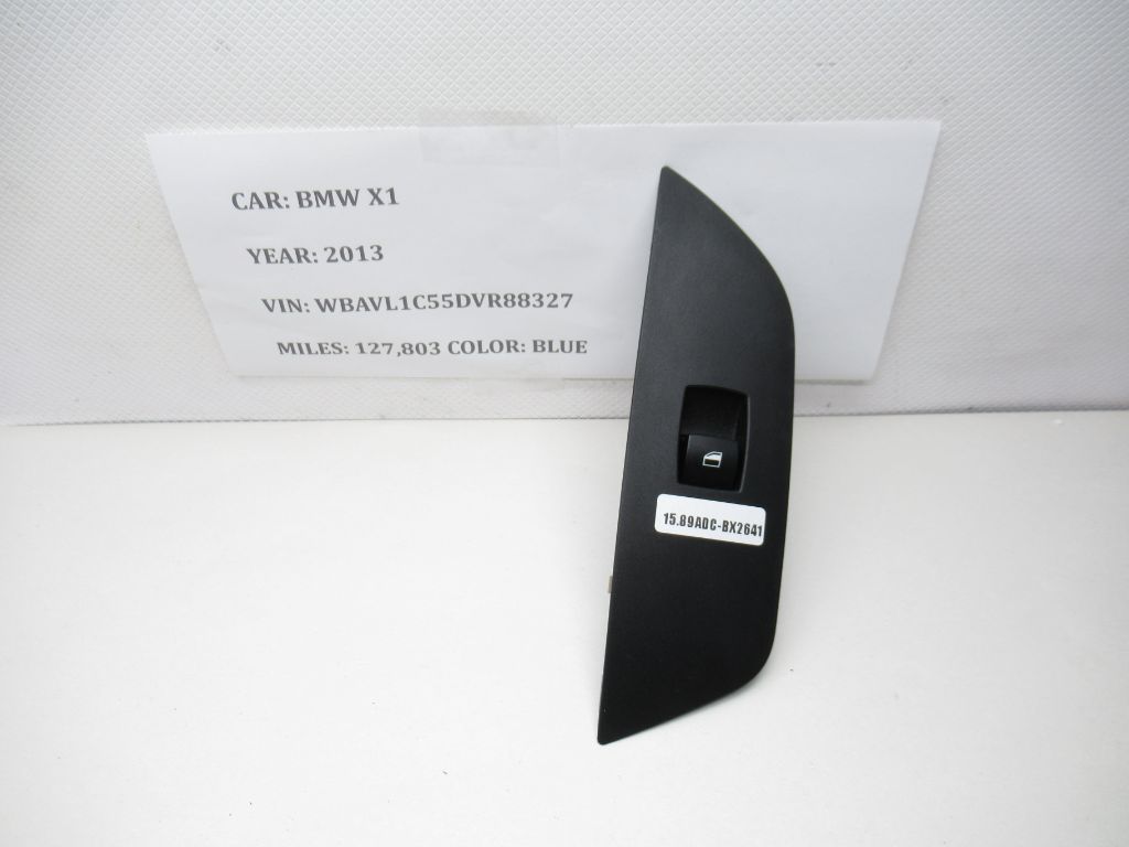 2013-2015 BMW X1 Left Window  Control Switch Panel 15979800 OEM