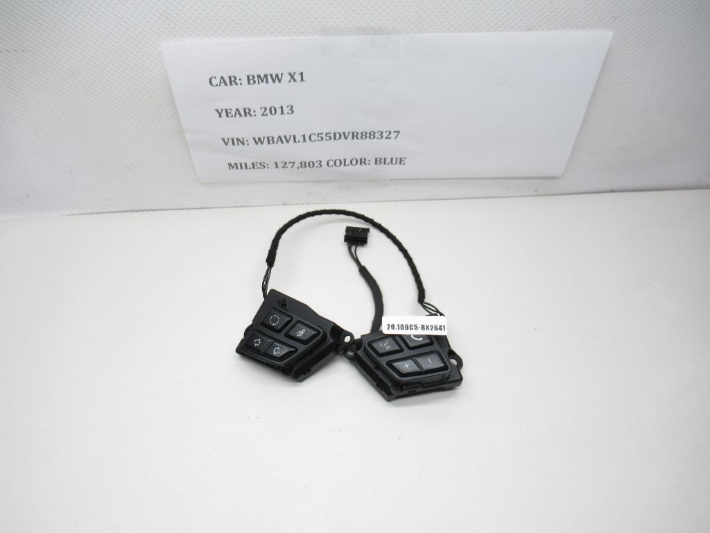 2013-2015 BMW X1  Steering Wheel Control Switch 9123288 OEM