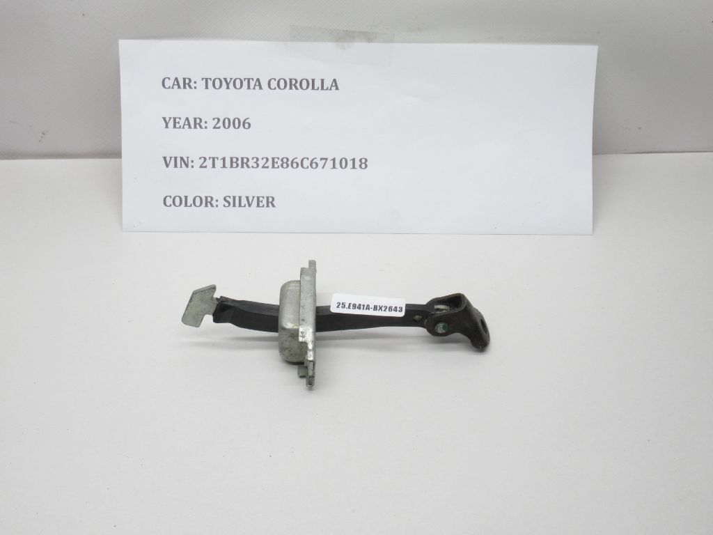 2006-2008 Toyota Corolla Matrix Door Check Hinge Stopper Stop OEM