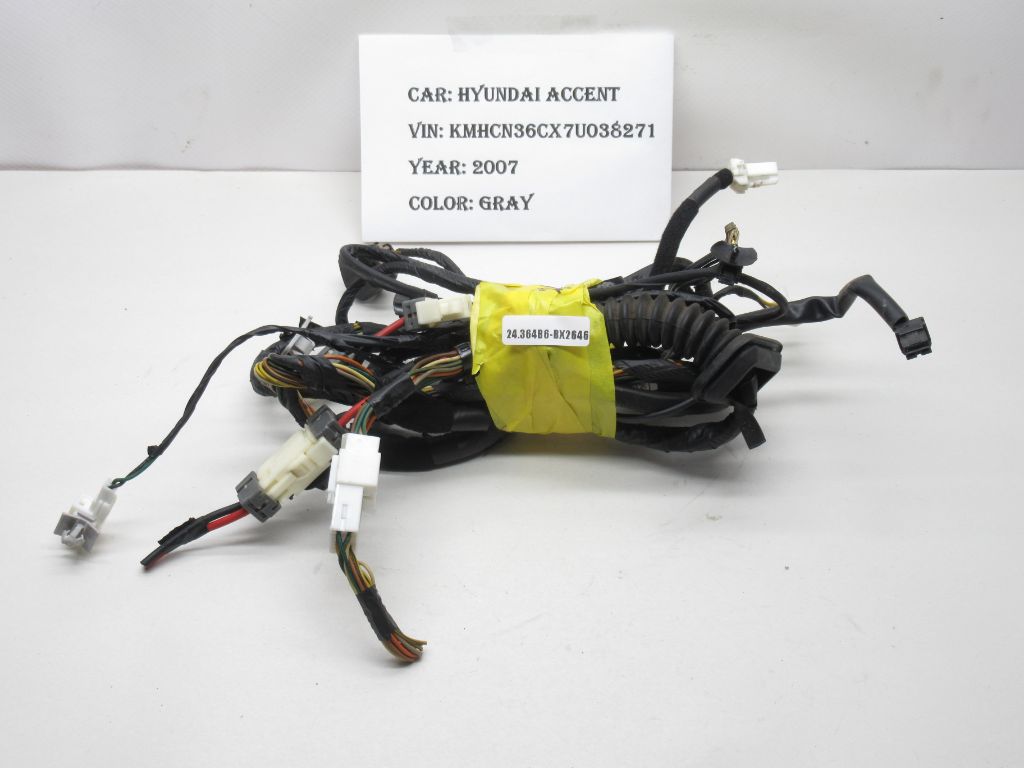 2006-2011 Hyundai Accent Trunk Harness Wiring Wire 91660-1E040 OEM