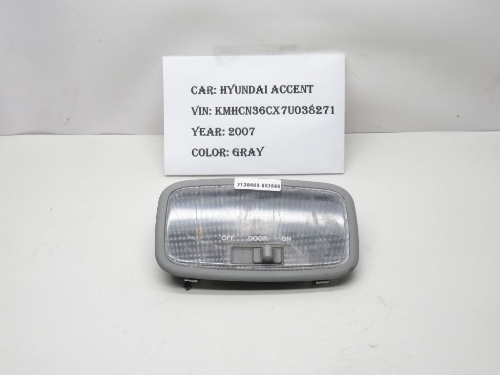 2006-2011 Hyundai Accent Rear Interior Room Dome Lamp Light 92800-1E0 OEM