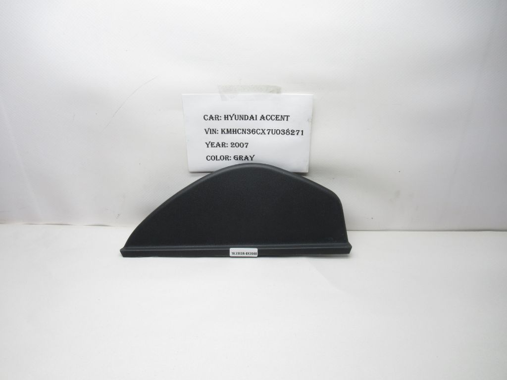 06-11 Hyundai Accent Front RightSide Dash End Cap Trim Cover 84726-1E000 OEM