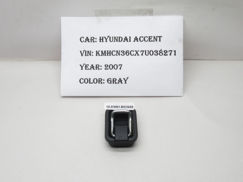 07-09  Hyundai Accent Hatchback Rear Trunk Cargo Hook DS85765-28000 OEM