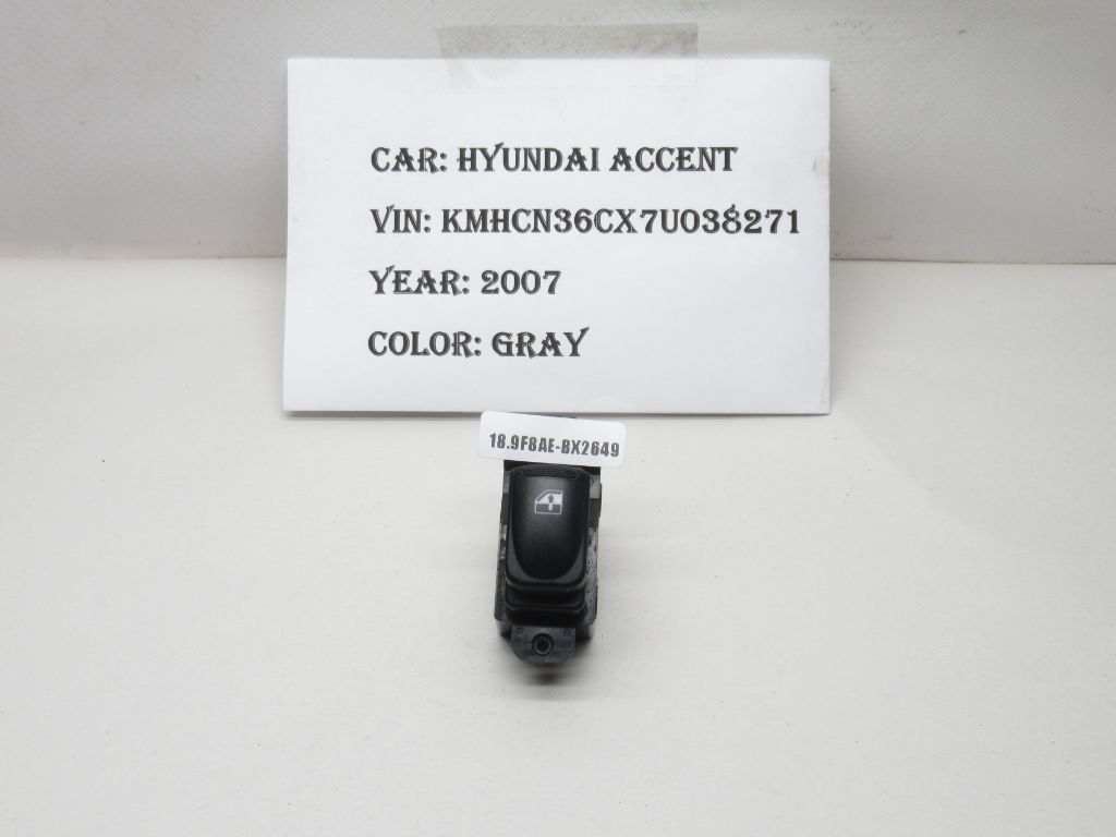 2006-2008 Hyundai Accent Sonata Door Power Window Switch 202005491 OEM