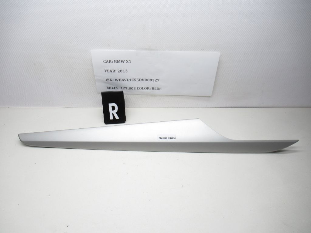 2013-2015 BMW E84 X1 Right Side Door Trim Panel Molding 2991390 OEM