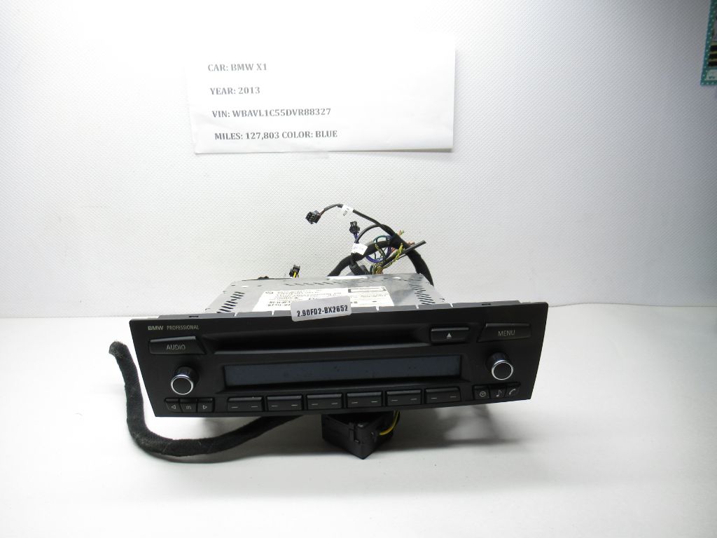 2013-2015 BMW X1 Radio Stereo Cd Player 65129289127 OEM