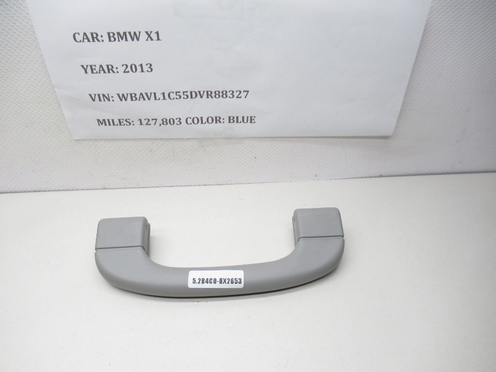 2012-2015 BMW X1 Front Upper Roof Grab Handle 9143516 OEM