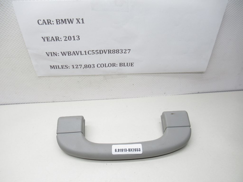 2012-2015 BMW X1 Front Upper Roof Grab Handle 9143516 OEM