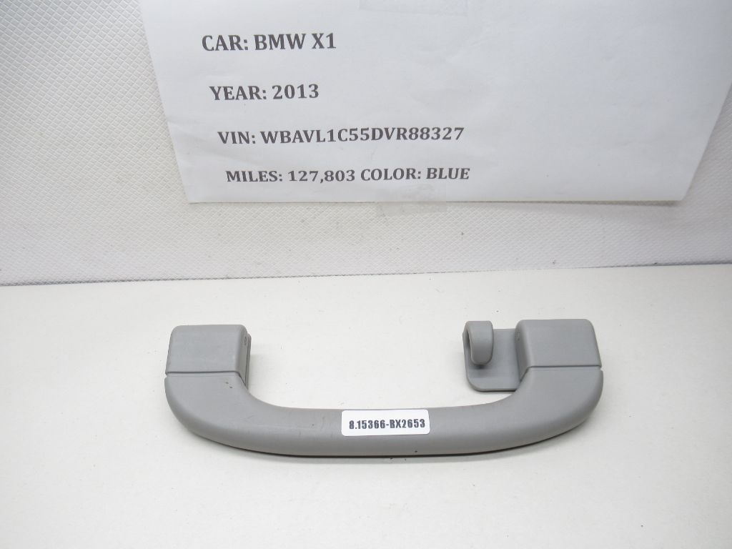 2012 - 2015 BMW X1 Rear Upper Roof Grab Handle 9143530 OEM