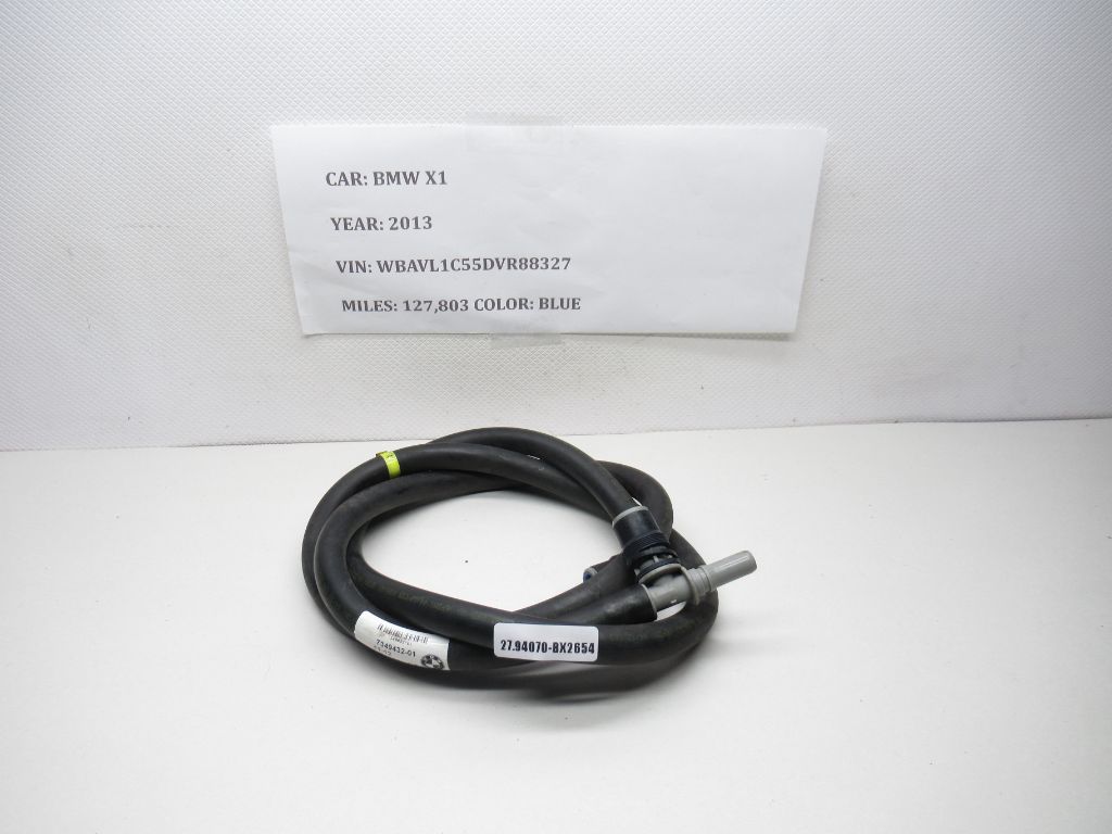 2013-2015 BMW X1 Front  Headlight Washer Nozzel Hose Line 7349432 OEM