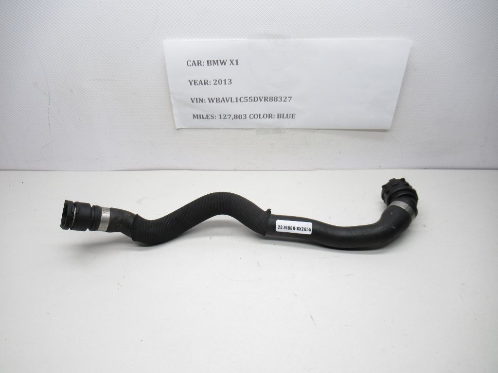 13-15 BMW X1 Radiator Coolant Hose Line 17127612446 OEM