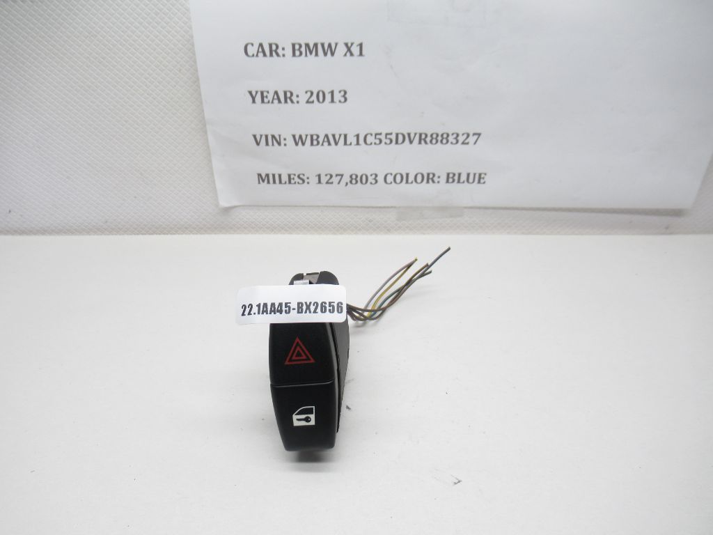 2013-2015 BMW X1 Hazard Central Lock Switch 61316919506 OEM