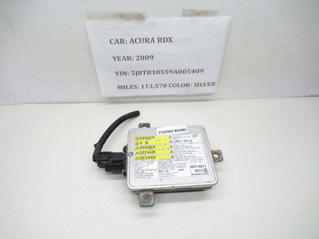 2007 - 2012 Acura RDX Headlight Xenon Ballast W3T18271 OEM