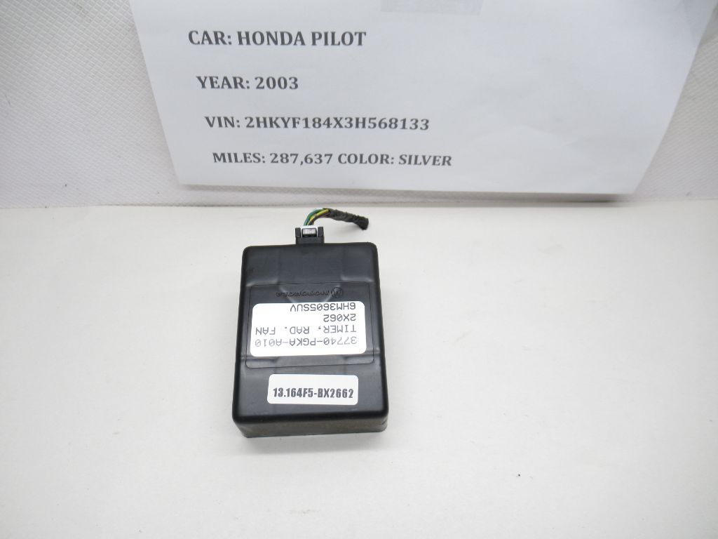 2003-2005 Honda Pilot Cooling Fan Timer Module 37740-PGKA-A010 OEM