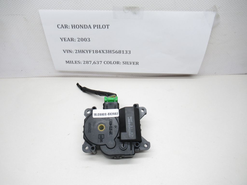 03-05 Honda Pilot Passenger Air Mix Mode Motor HVAC Heater AW063700-8160 OEM