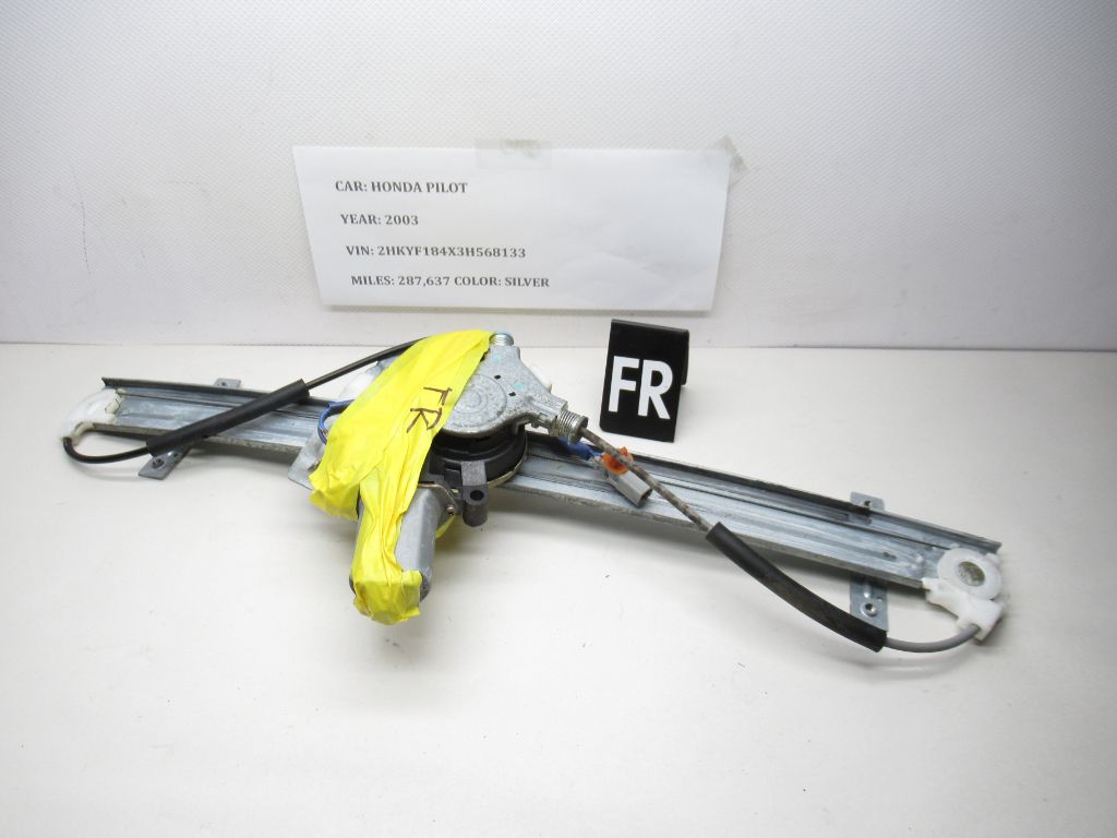 03-08 Honda Pilot Driver FR Power Window Regulator Motor 72250-S9V-A02 OEM