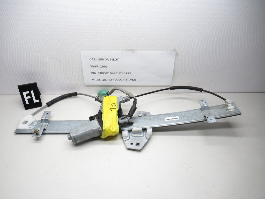 03-08 Honda Pilot Driver FL Power Window Regulator Motor 72250-S9V-A02 OEM