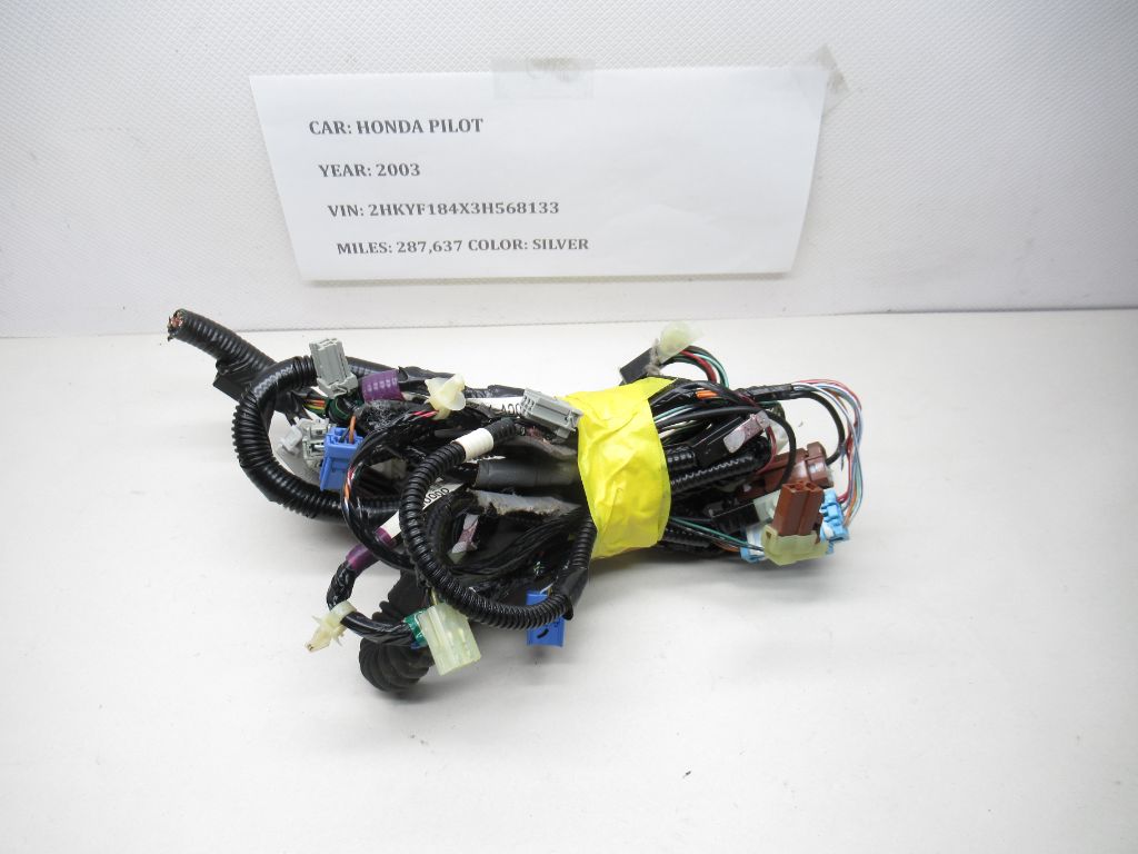 2003-2008 Honda Pilot Rear Tailgate Liftgate Wiring Harness 32119-S9V-A003A OEM