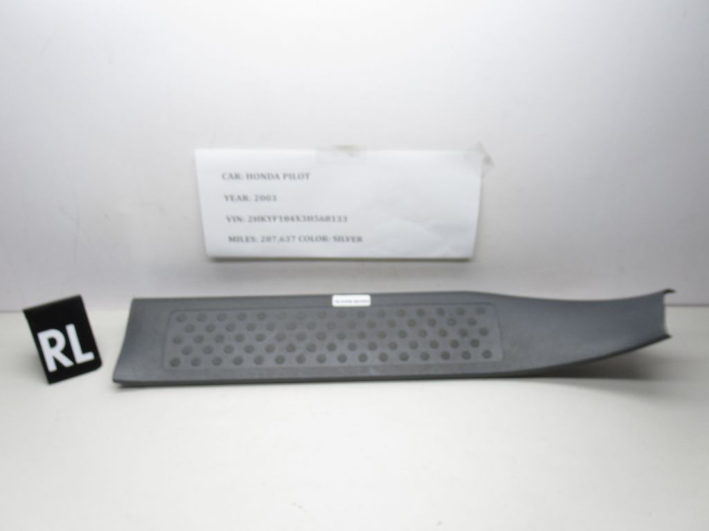 03-08 Honda Pilot RL Inner Door Sill Plate Trim 84261-S9V OEM