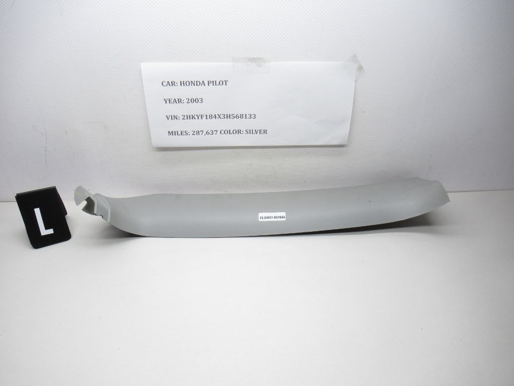 2003-2008 Honda Pilot Trunk Left Trim Panel 84485-S9V-A010-M1 OEM