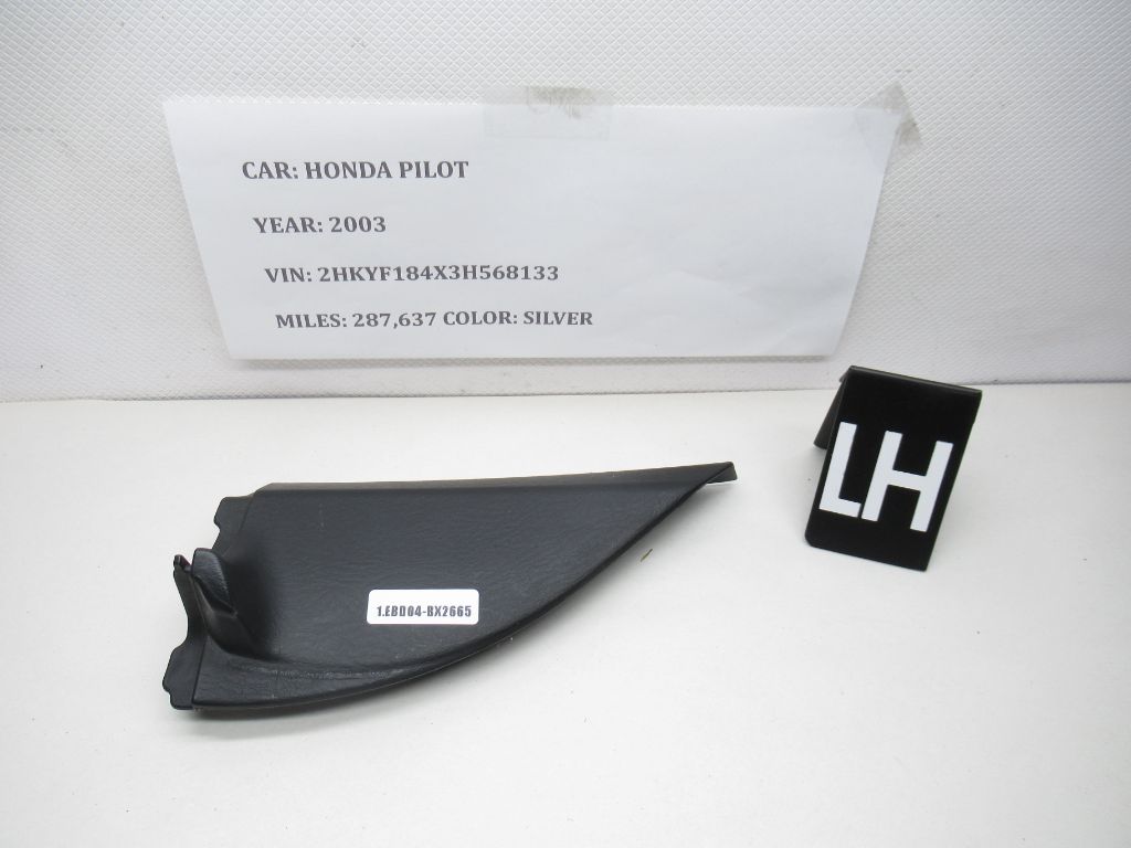 2003-2008 Honda Pilot  Left Driver Side Mirror Trim 76270-S9V-A000 OEM