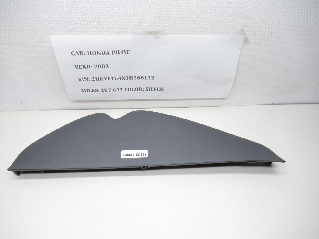 2003- 2008 Honda Pilot Left Side Dash Cover End Cap Trim 77216-S9V-A110-M1 OEM